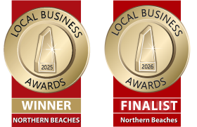 Nthn Beaches Awards x 2